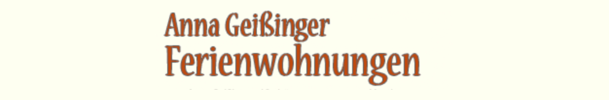 Ferienwohnungen & Chalet Anna Geißinger